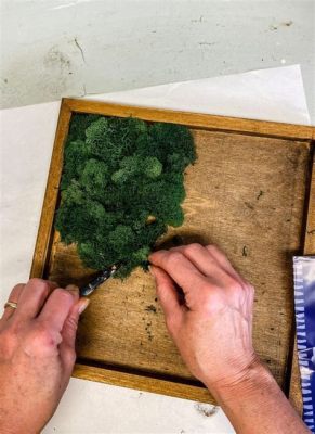 How to Make a Moss Wall Art: A Journey into the Green Beauty