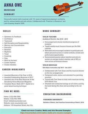 How to Write a Music Resume: A Detailed Guide with Insightful Tips